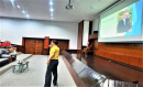 ในวันจันทร์ที่ 13 พ.ย.66 ระหว่าง 0900-1200 น. โรงเรียนสื่อสารและเทคโนโลยีสารสนเทศ ได้จัดการอบรมภาษาอังกฤษโดยครูต่างชาติ (Mr. Vincent Smith. / U.S.A.) ให้กับ นักเรียนจ่าชั้นปีที่ 1